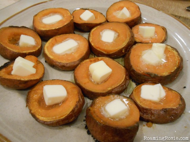 Cinnamon Sweet Potato Slices 