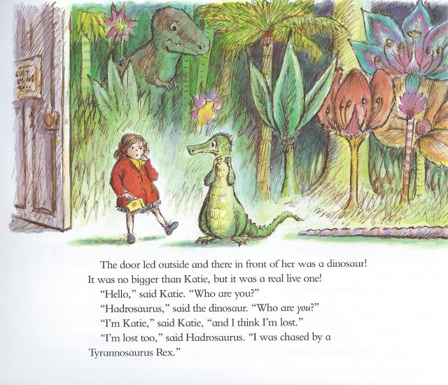 Katie and the Dinosaurs by James Mayhew