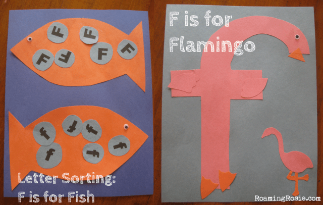 Letter F Activities
