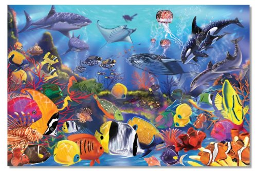  Melissa & Doug Underwater 48-Piece Floor Puzzle