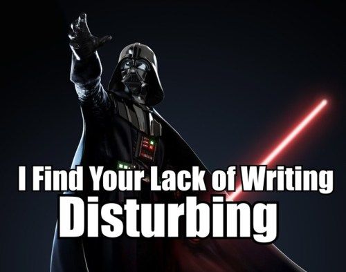 You Should Be Writing