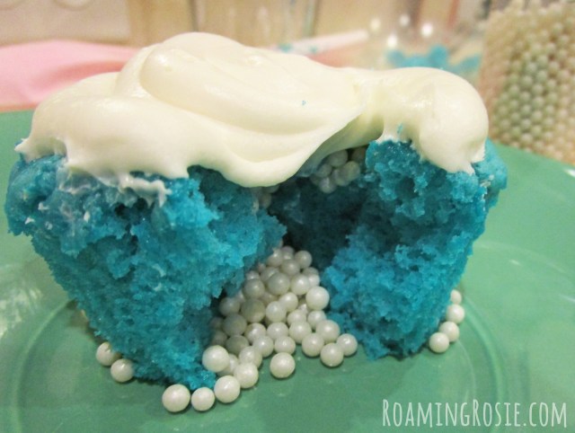 April Showers Sprinkle Suprise Raining Cupcakes 6