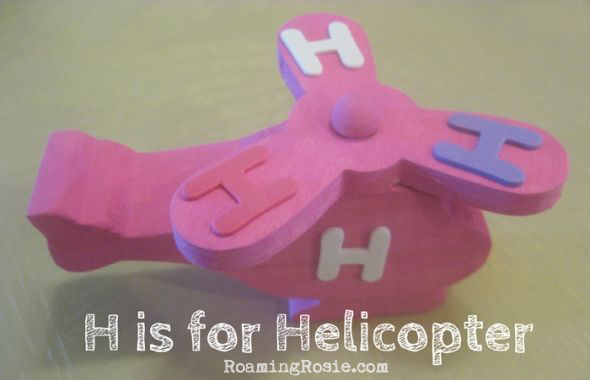 Letter H Alphabet Activities from Roaming Rosie