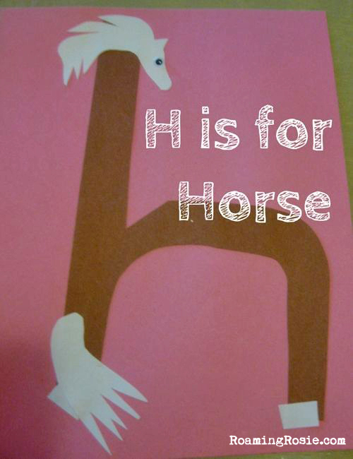  Letter H Alphabet Activities from Roaming Rosie