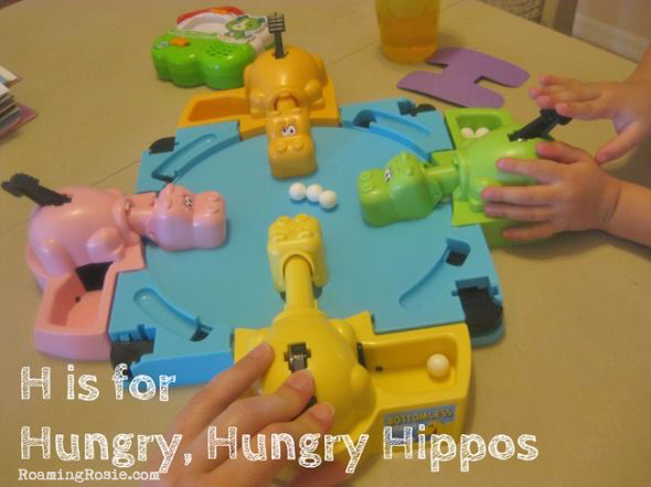 Letter H Alphabet Activities from Roaming Rosie