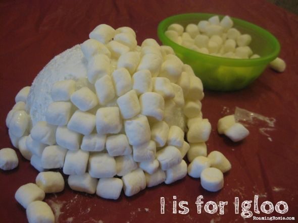 I is for Igloo Alphabet Activities with Roaming Rosie