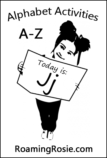 Letter J Alphabet Activities from Roaming Rosie