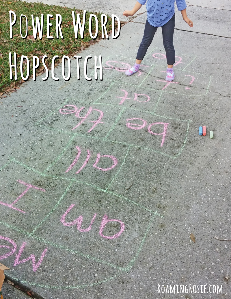 Power Word Hopscotch
