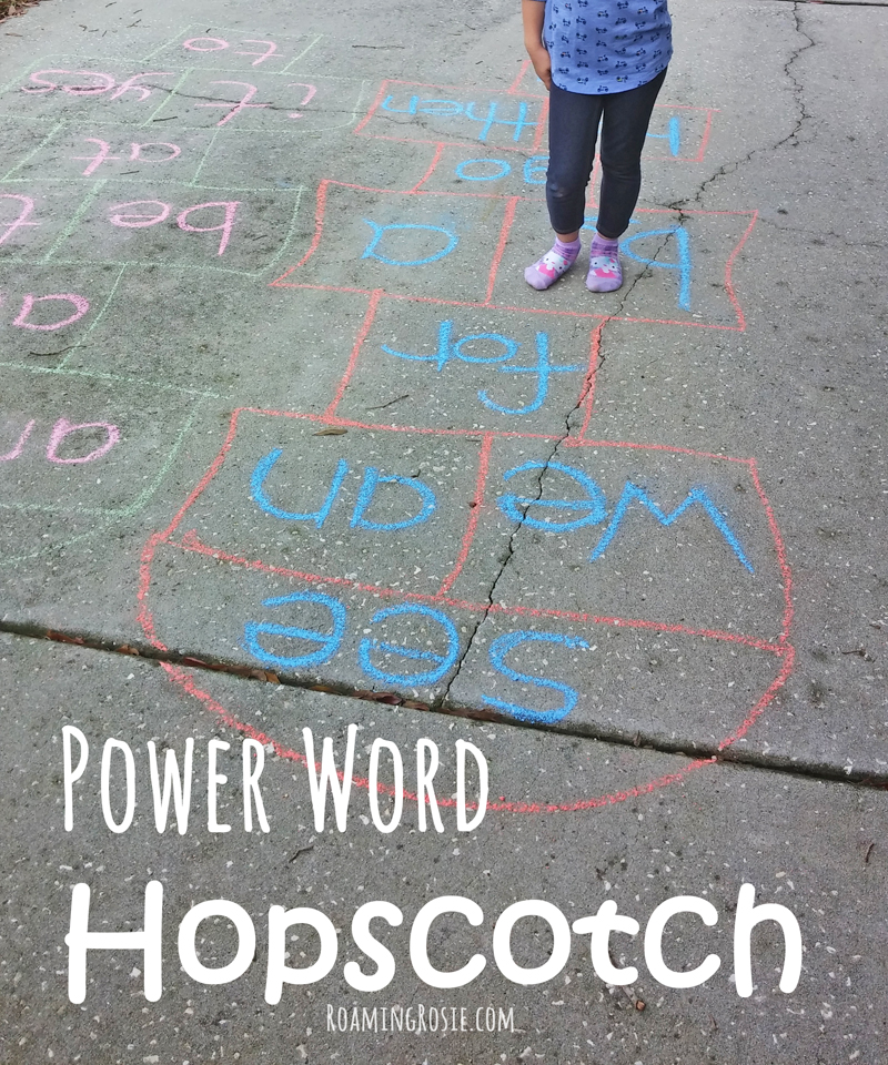 Power Word Hopscotch