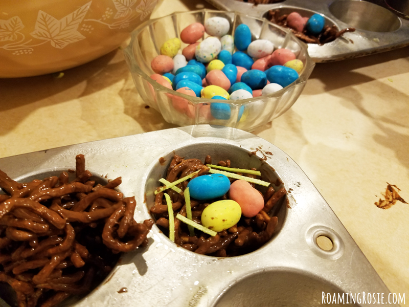 Nutella Chocolate Birds Nests 5