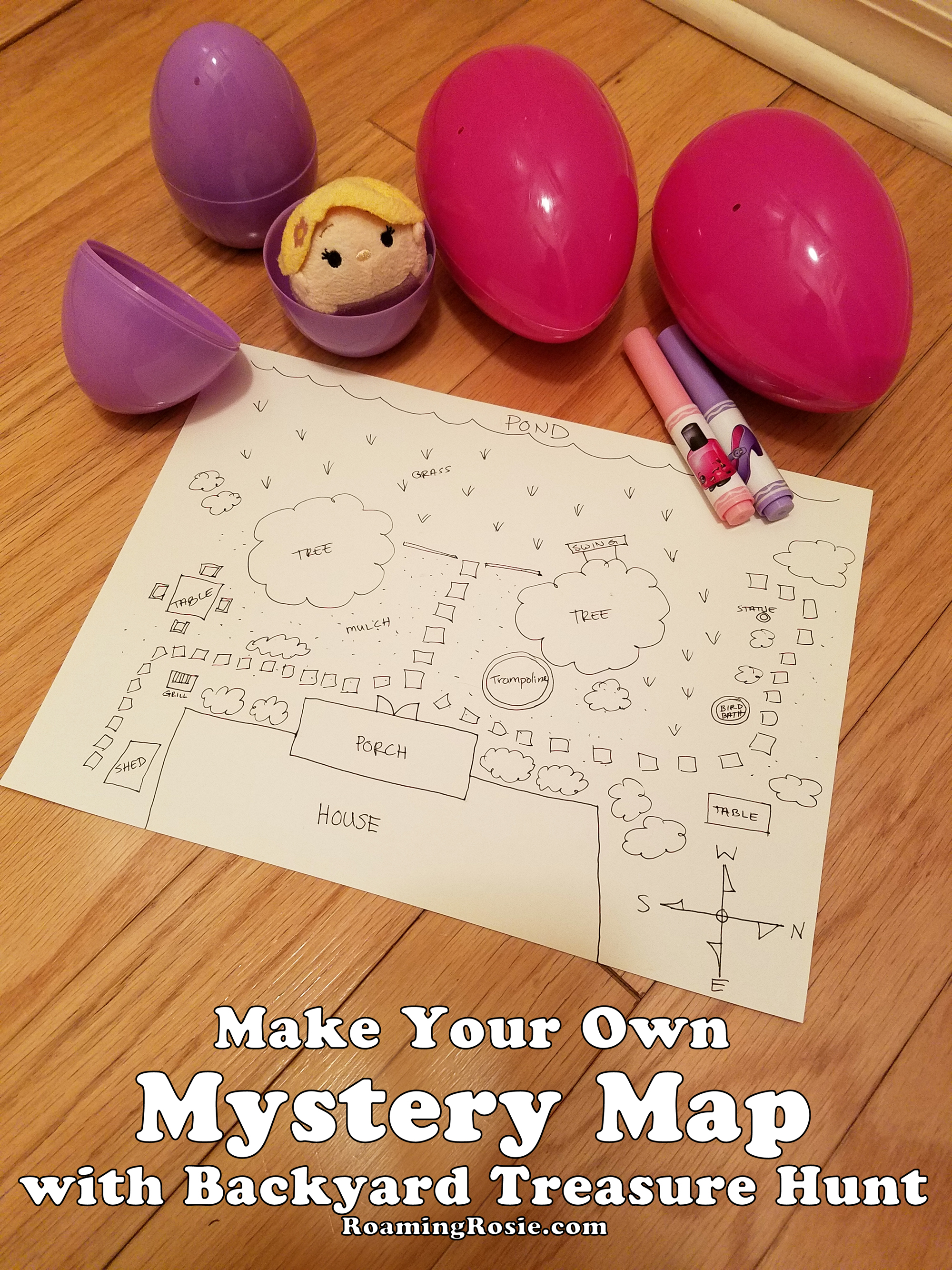 Mystery Map Treasure Hunt 1