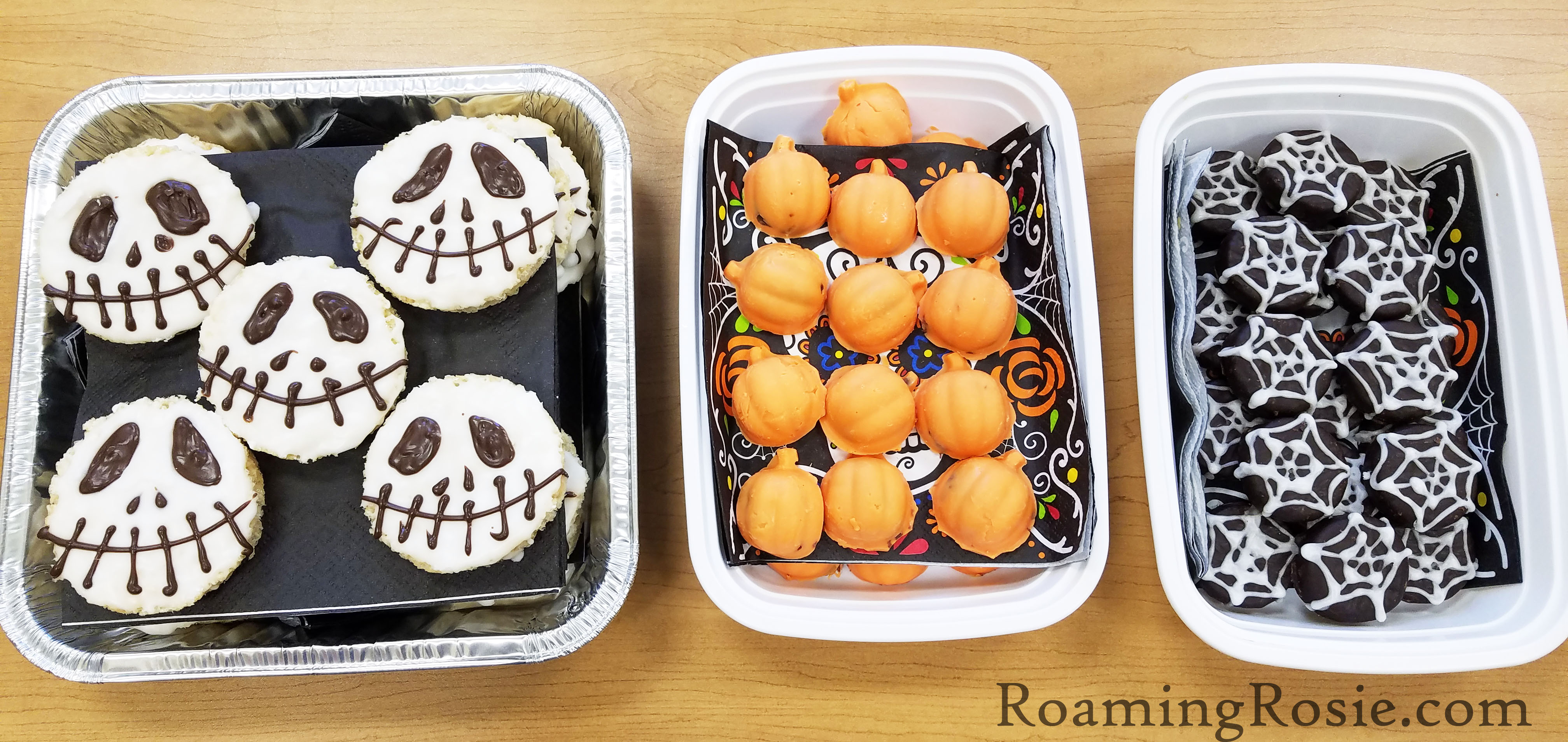 jack skellington rice krispie treats 3
